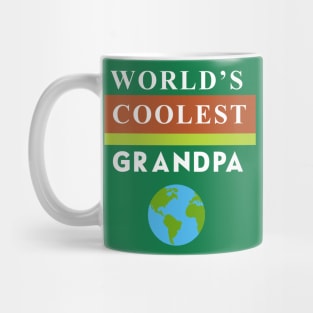 World's Coolest Grandpa Gift Idea Shirt Mug